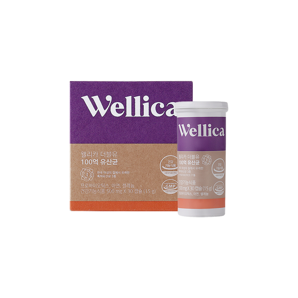 웰리카 W 더블유 100억 유산균 (30캡슐)